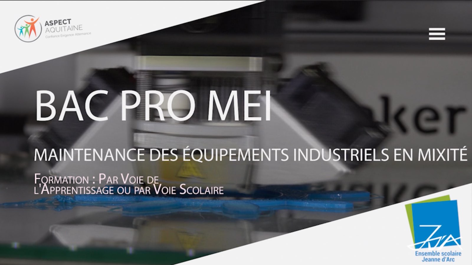 Aspect Aquitaine - BAC PRO MEI