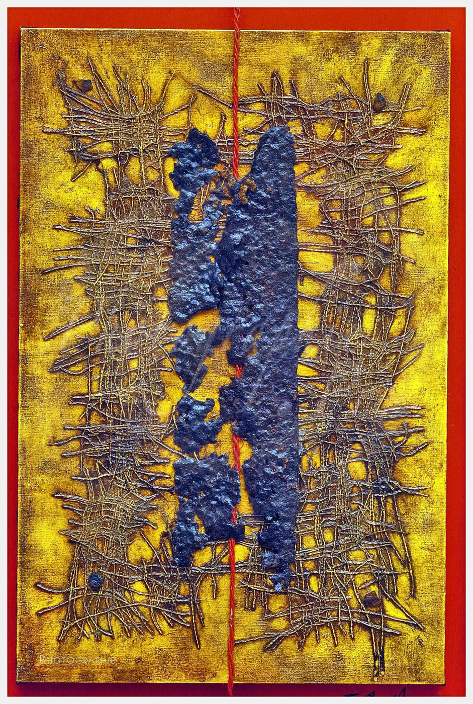 Yan BACART, artiste à Mortain - Abbaye Blanche © by A-la-Vie.com