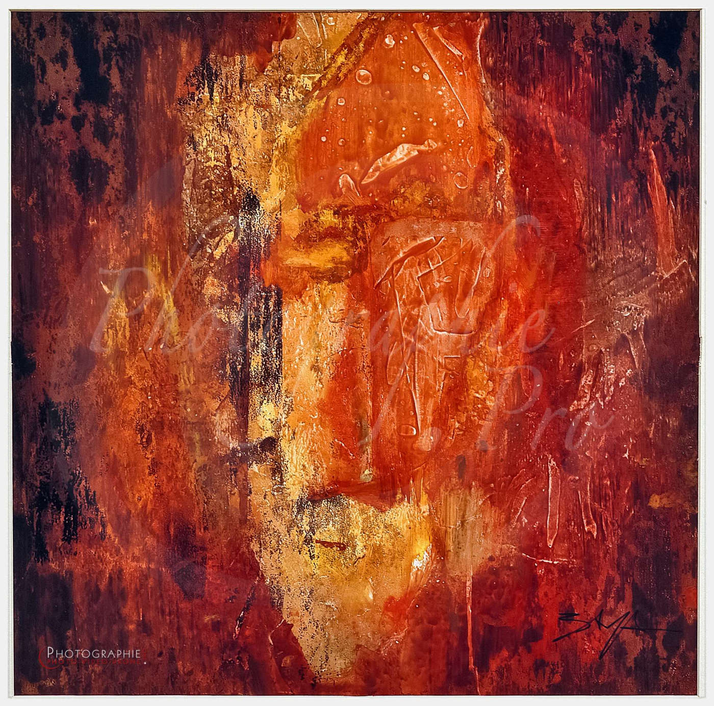 Yan BACART, artiste à Mortain - Abbaye Blanche © by A-la-Vie.com